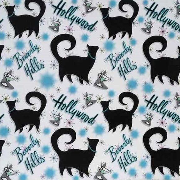 Original "Hollywood Cats" Giclee Canvas Wrap Movie Prop Art - Picture 5 of 7